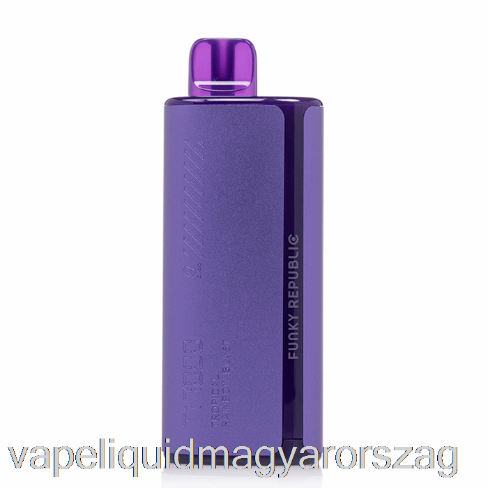 Funky Lands Ti7000 Eldobható Trópusi Szivárványos Vape Toll